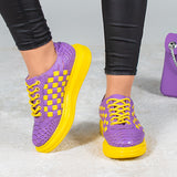 Pantofi Yellow & Purple - MARUFI